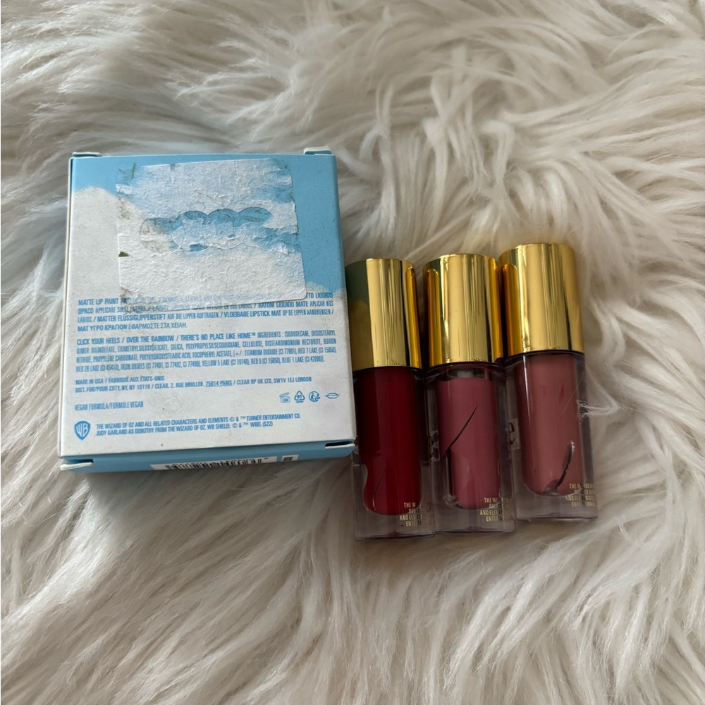 Kylie Cosmetics Wizard of Oz Lipstick Set - Red, Pink, Brown - Picture 2 of 5